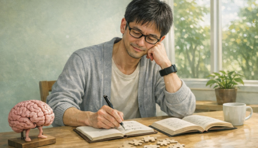 座位でできるリハビリの目的を整理する。リワーク以外で取り組める活動とは